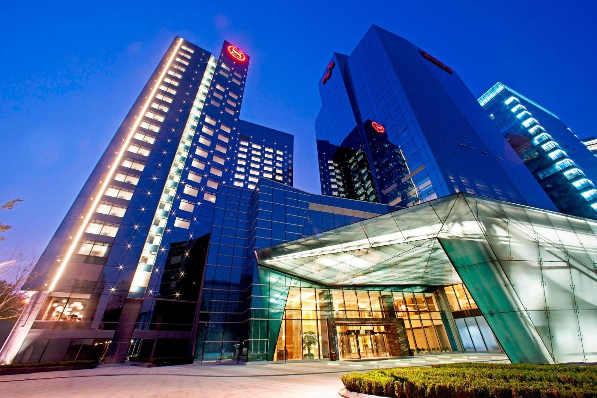 Sheraton Grand Beijing Dongcheng Hotel Exterior foto